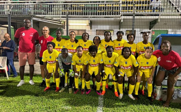 Historique. C’est le mot choisi pour décrire la qualification des filles du Cosma Foot face au Club Franciscain de la Martinique.
