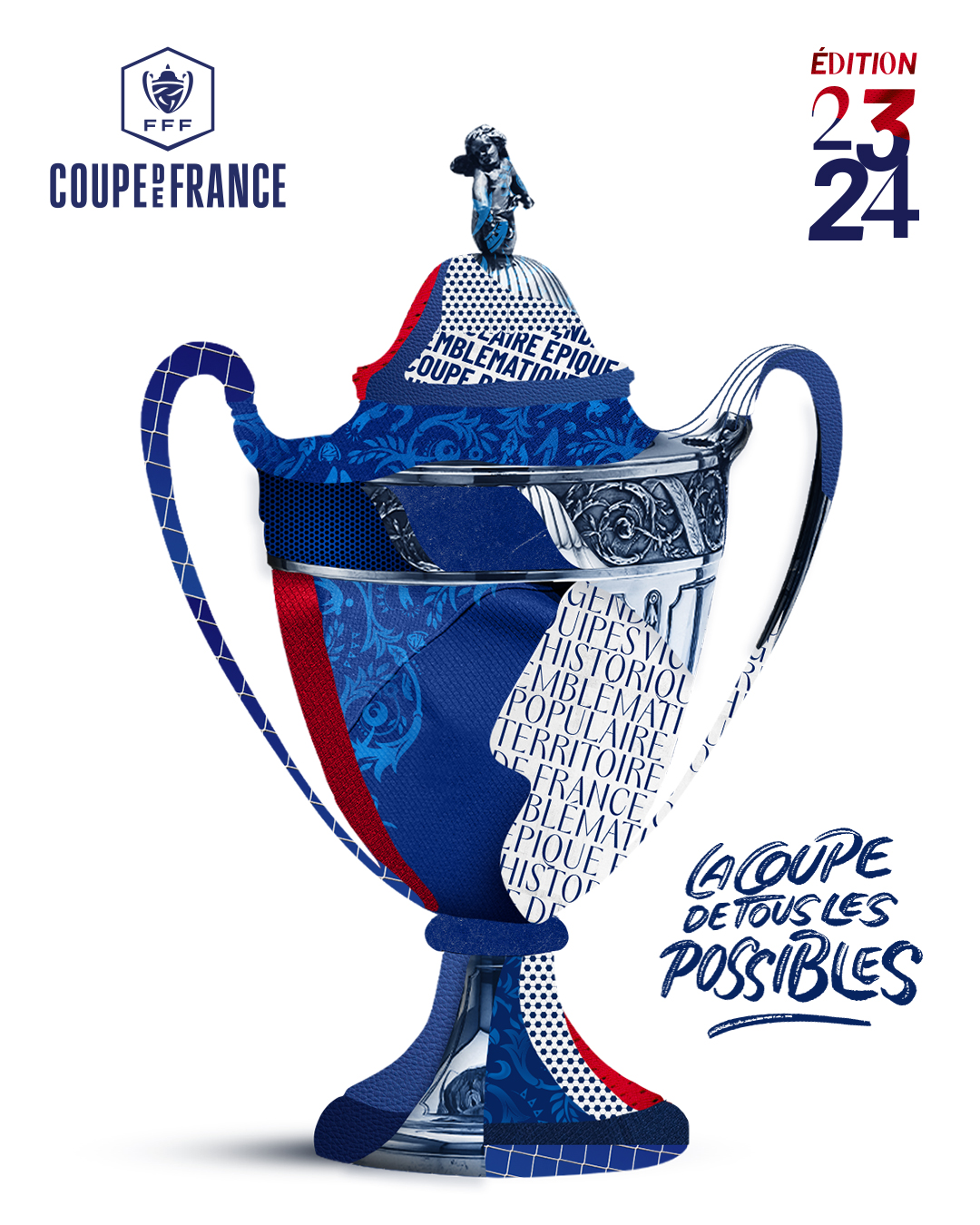 Les affiches du 5e Tour de la coupe de France Hommeauront lieu le samedi 7 et dimanche 8 octobre