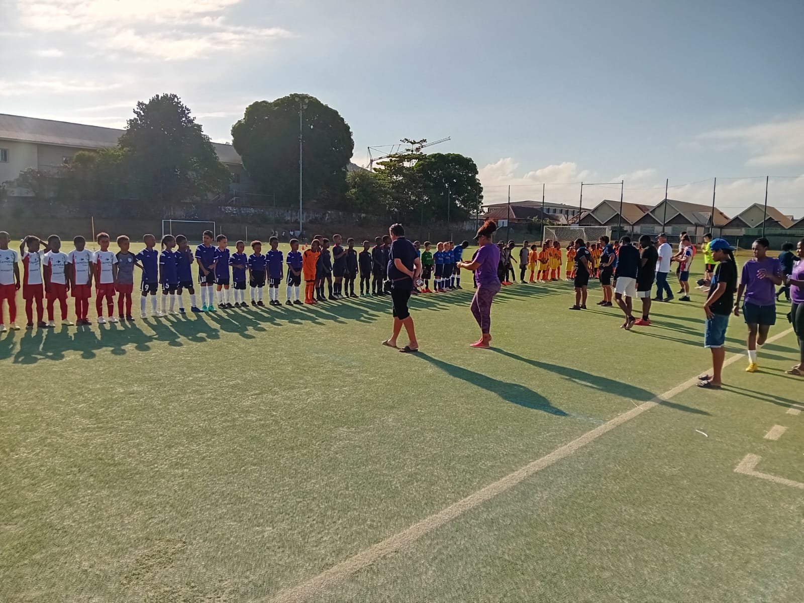 Nos jeunes graines de champions du Foot animation continuent leur apprentissage tout en s’amusant !