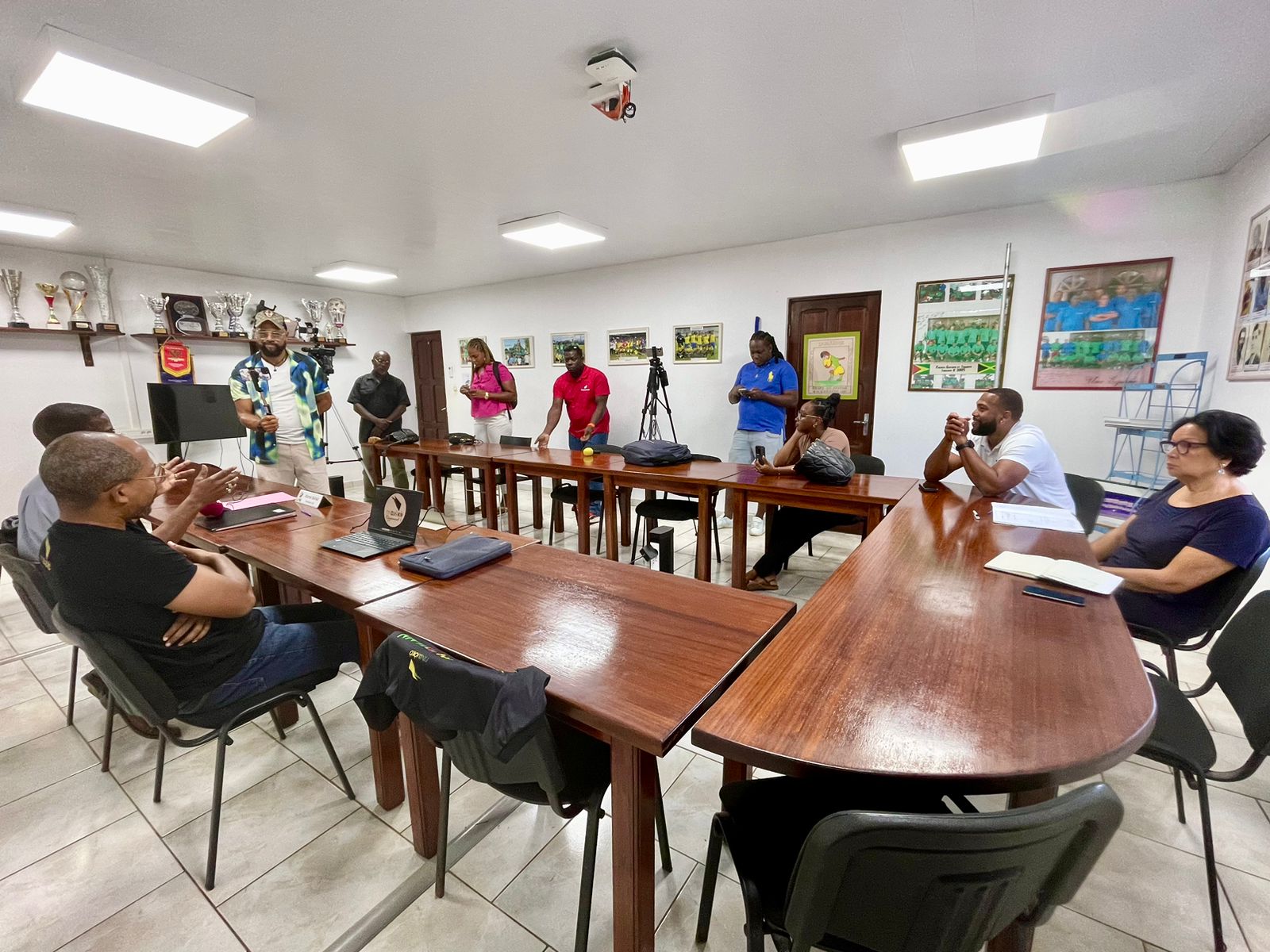 Signature de la convention de naming du Championnat Régional 1 à la Ligue de Football de la Guyane