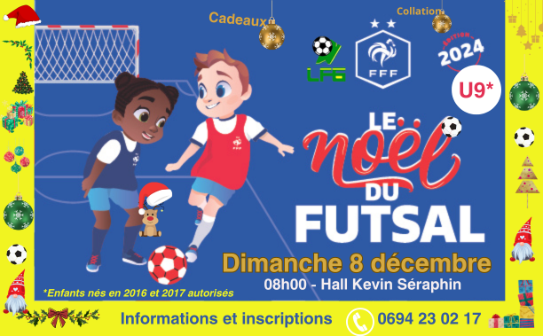 Le Noël du Futsal fait son retour