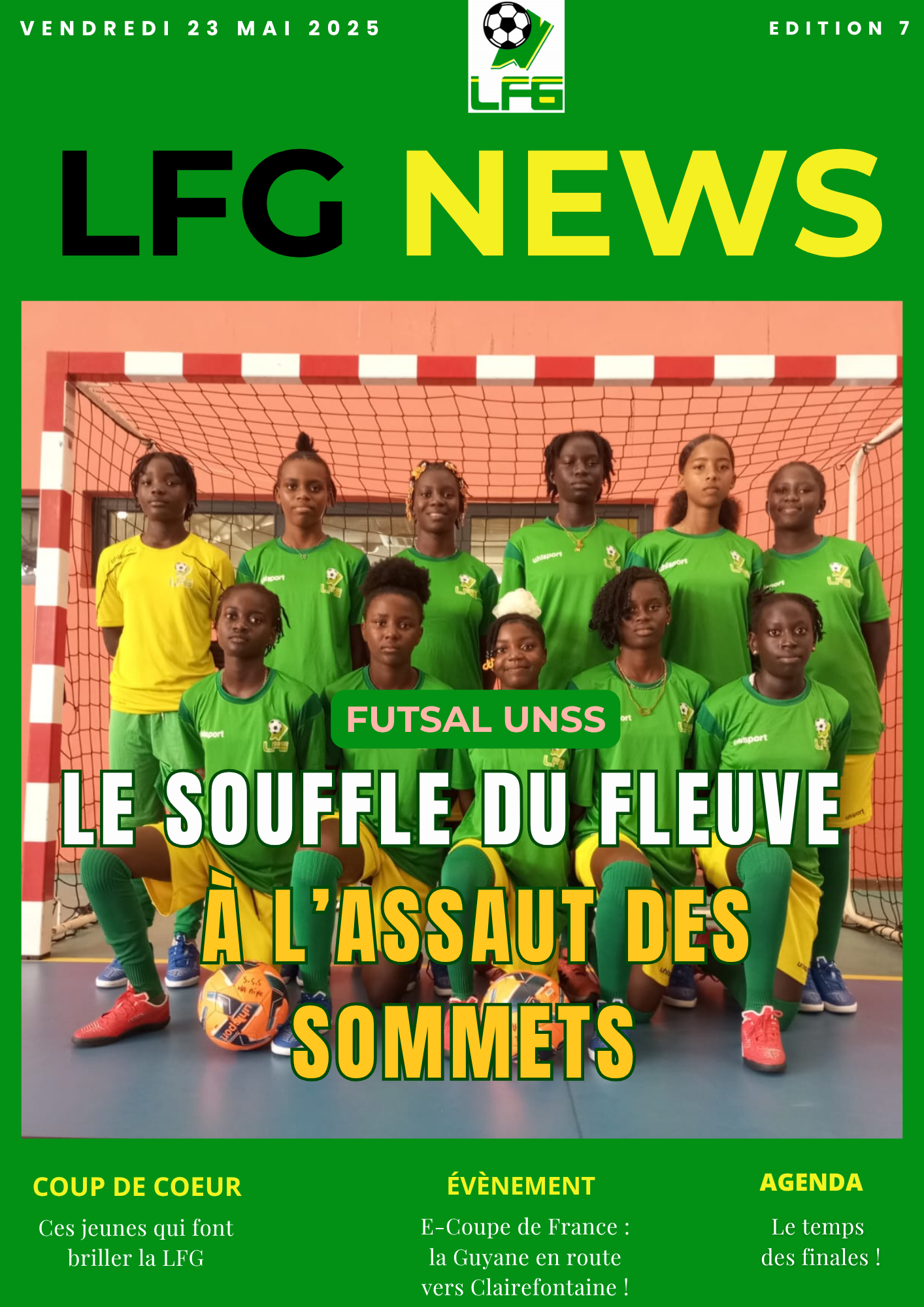 Votre journal numérique est en ligne ! 🔹 L’édition n°7 du LFG NEWS est désormais disponible !