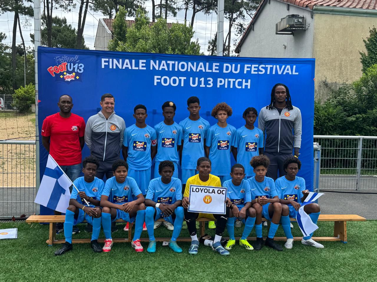 Festival Foot U13 Pitch : Une magnifique aventure pour le Loyola OC à Capbreton