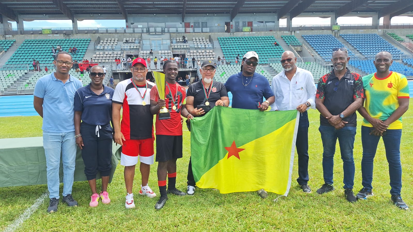 L’Olympique de Cayenne sacré champion du Tournoi Antilles-Guyane U17 !