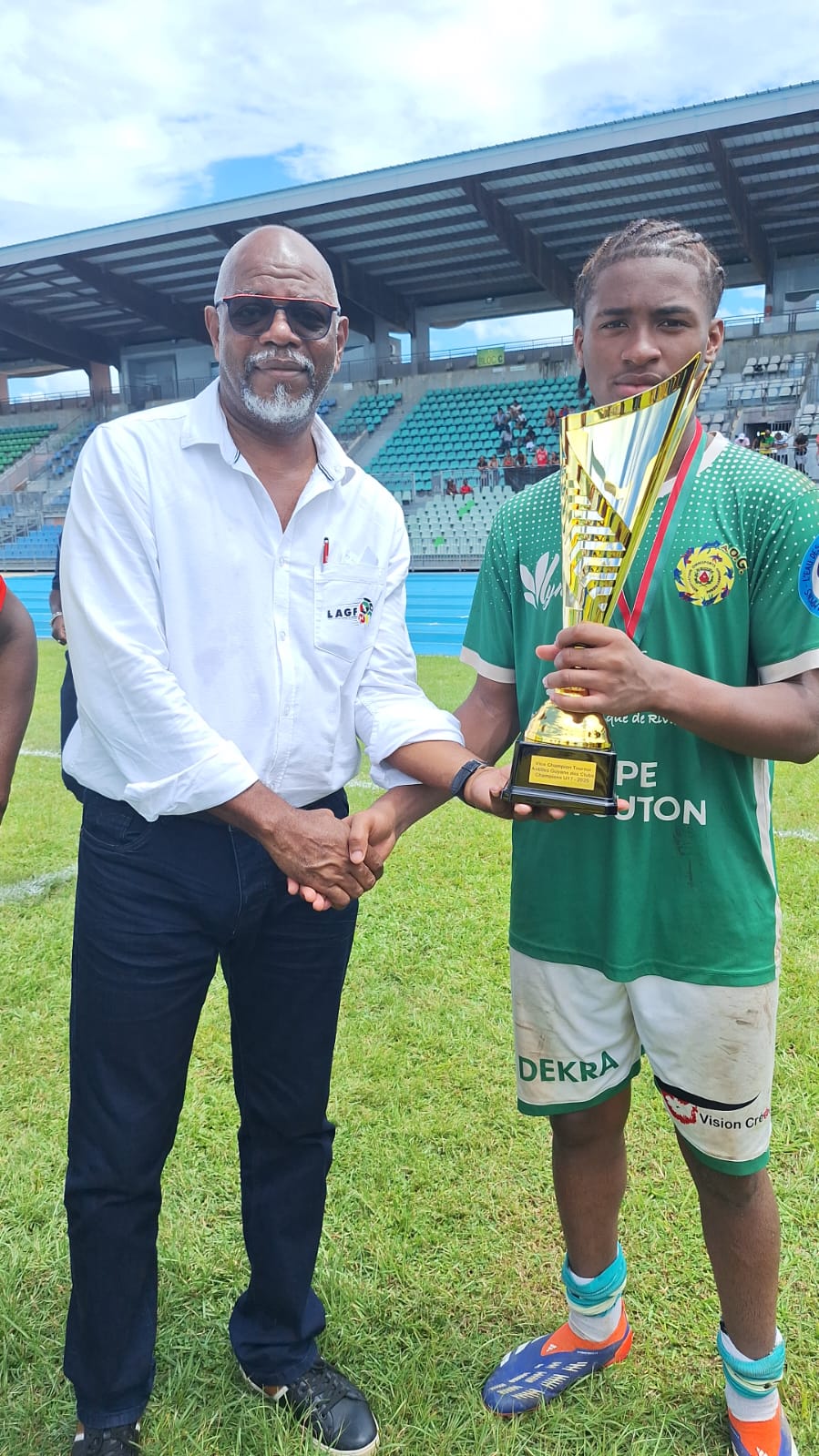 L’Olympique de Cayenne sacré champion du Tournoi Antilles-Guyane U17 !