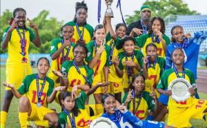 La sélection féminine U14 de Guyane a remporté le tournoi Caribbean Football Union à Trinité-et-Tobago 2025