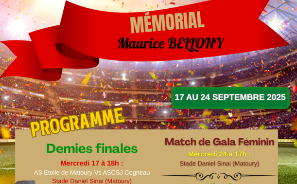 Mémorial Maurice Bellony : un rendez-vous sportif et solidaire à Matoury