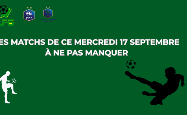 LES AFFICHES DE CE MERCREDI 17 SEPTEMBRE 2025