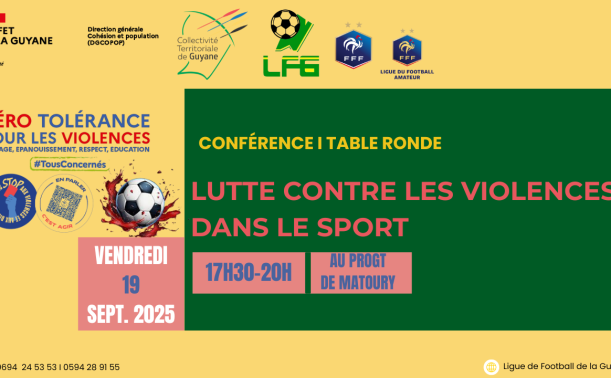 LUTTE CONTRE LES VIOLENCES DANS LE SPORT