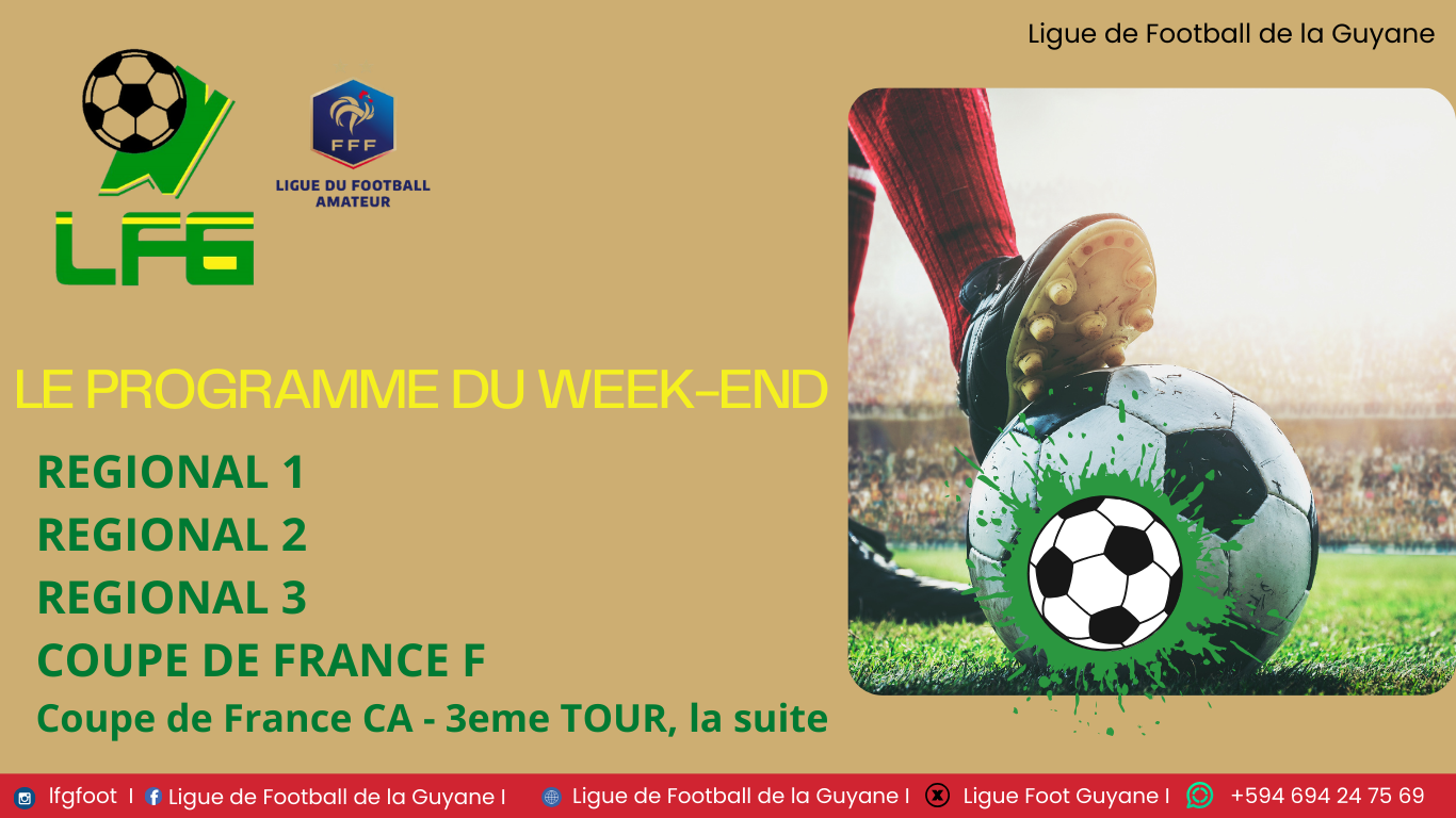 Programme des championnats – Journée du 13, 14 et 17 septembre 2025