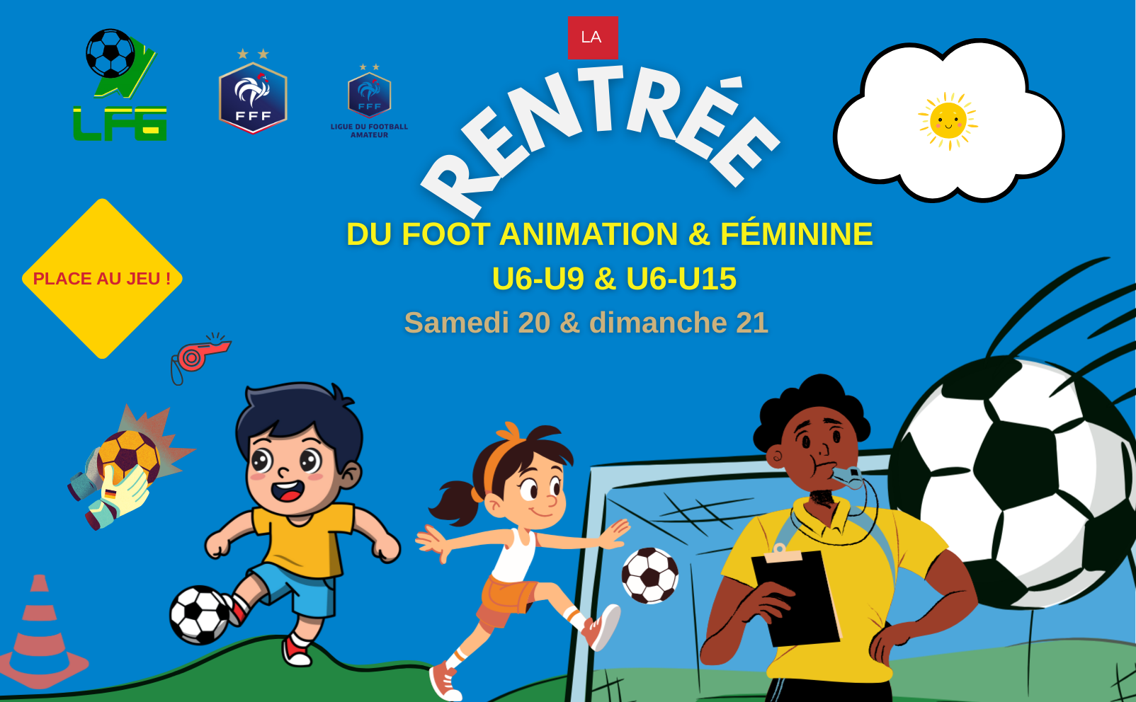 La Ligue de Football de la Guyane lance la rentrée du football des jeunes et du football féminin