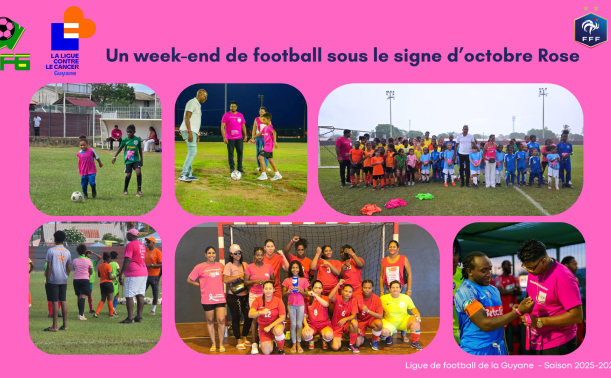 Un week-end de football sous le signe d’octobre Rose