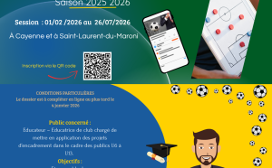 Ouverture des inscriptions à la formation « Diplôme Fédéral Responsable École de Foot » – Saison 2025-2026