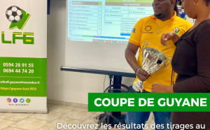 Coupe de Guyane : Les résultats du tirage au sort des U15 – U17 – U19