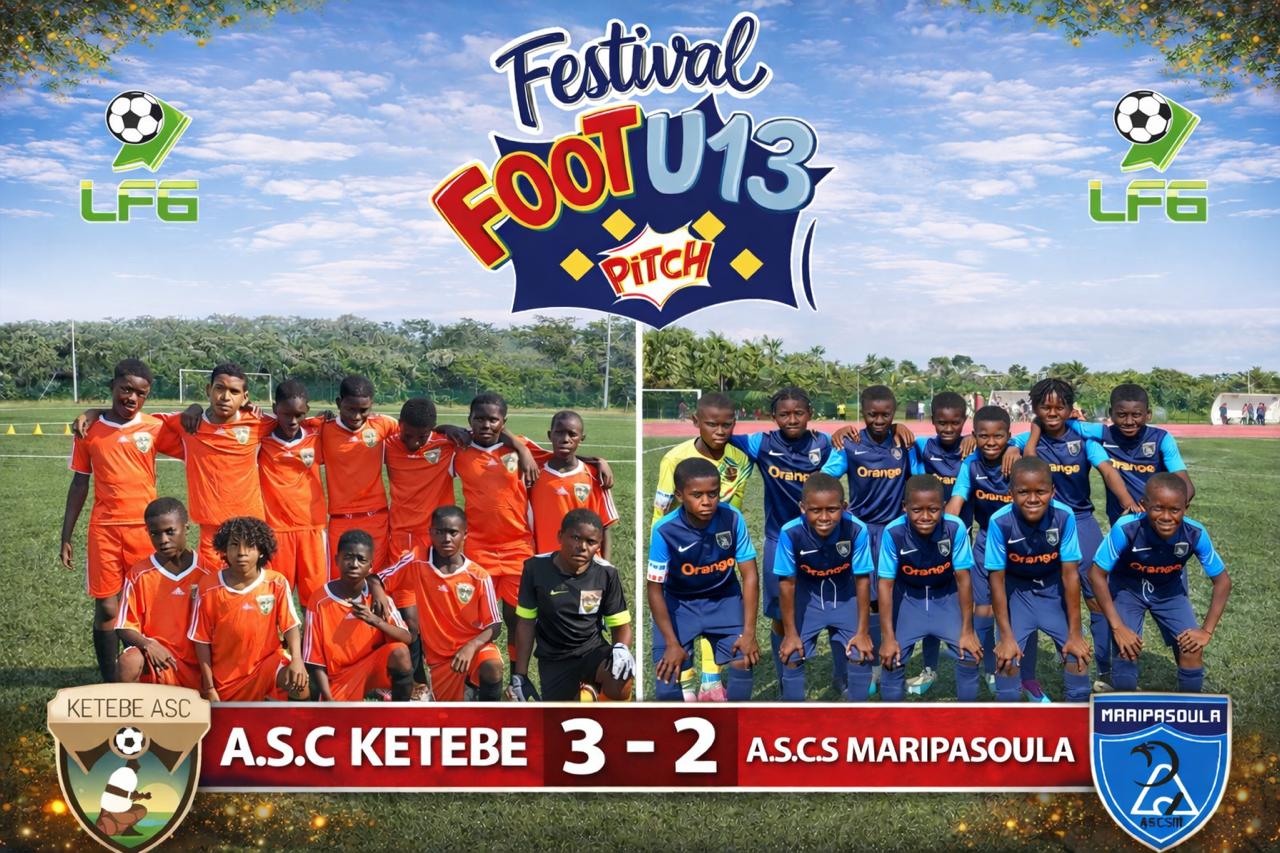 Le Festival U13 débute fort avec une qualification de Ketebe face à Maripasoula