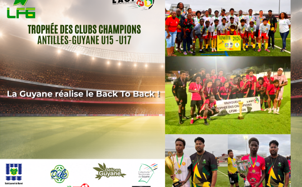 Le football guyanais est une nouvelle fois à l’honneur. À l’issue des finales du Trophée des Champions Antilles-Guyane 2026, les représentants de la Guyane ont conservé leurs couronnes dans les catégories U15 et U17. Le Loyola OC et l’Olympique de Cayenne réalisent chacun un deuxième sacre consécutif, permettant à la Guyane de conserver les deux trophées.